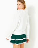 Rapallo Cotton Pullover in White-Lilly Pulitzer