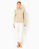Brinkley Cashmere Sweater - Heathered Sand Bar-Lilly Pulitzer