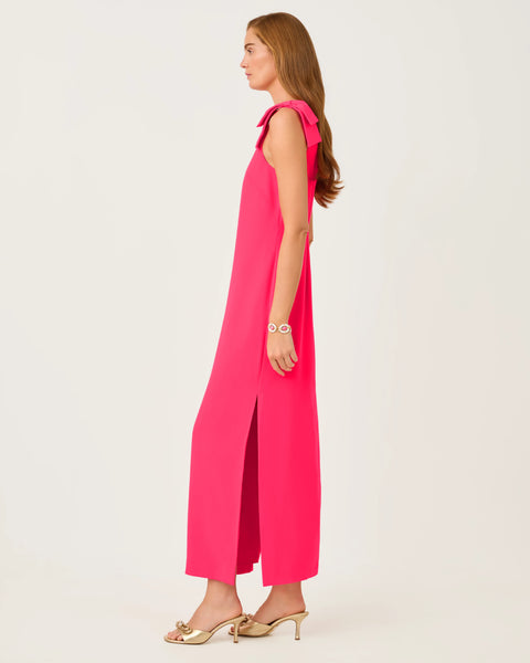 Bernice Maxi Dress, Lipstick Pink – Melly