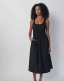 Sadelle Dress, Black-Nation LTD