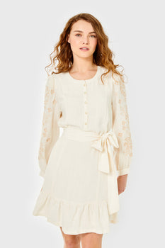 Cartolina Allyson Dress- Linen