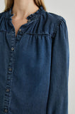 Camille Top, Dark Vintage Wash-Rails