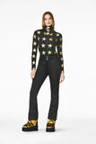 Goldbergh Lunaria Ski Pully, Black/ Gold-Goldbergh