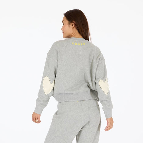 Kerri Rosenthal EX-Boyfriend Sweatshirt, Gry-Kerri Rosenthal