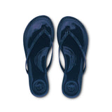 Indie Patent Navy Sandal-Solei Sea