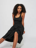 Sadelle Dress, Black-Nation LTD