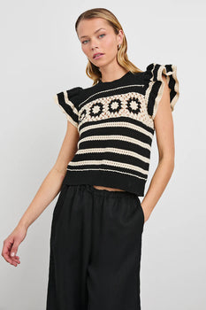 Rails Penelope, Black Ivory Stripe-Rails