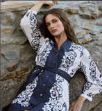 Cleobella Lilian Mini Dress, Botanico Print-Cleobella