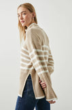 Rails Tessa Stripe Sweater, Sand-Rails