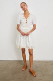 Tulip Dress, White-Rails