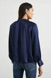 Wynna Blouse, Navy-Rails