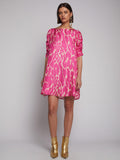 Vilagallo Manon Dress, Pink Art Print-Vilagallo