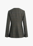 FD The Spencer Jacket, Mocha Plaid-Favorite Daughter