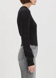 FD Elena Long Sleeve Sweater, Black-Favorite Daughter