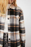 Tripp Shirt Jacket , Ivory Black Camel-Rails