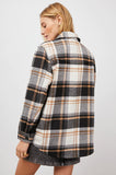 Tripp Shirt Jacket , Ivory Black Camel-Rails