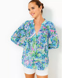 Elsa Top- Lillys House, Anniversary Multi-Lilly Pulitzer