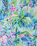 Elsa Top- Lillys House, Anniversary Multi-Lilly Pulitzer