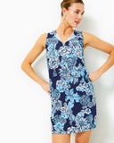 Johana Sleeveless Coverup - Bouquet All Day, Low Tide Navy-Lilly Pulitzer