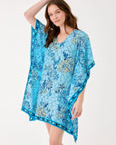 Lindamarie Silk Caftan, Bellevue Blue-Lilly Pulitzer