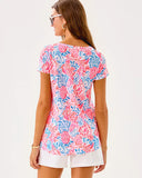 Etta Scoop Neck, Lil Sun Sea Sand Resort White-Lilly Pulitzer