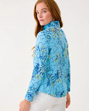 UPF 50+ Skipper Popover, Bellavue Blue-Lilly Pulitzer