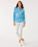 UPF 50+ Skipper Popover, Bellavue Blue-Lilly Pulitzer