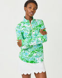 UPF 50+ SKIPPER POPOVER-GALLOPING GALS, CAPRI BLUE-Lilly Pulitzer