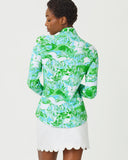 UPF 50+ SKIPPER POPOVER-GALLOPING GALS, CAPRI BLUE-Lilly Pulitzer