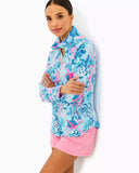 Leona 50+ Zip-up Bahamas Beachcomber, Multi-Lilly Pulitzer