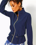 Islanna Performace Jacket - Low Tide Navy-Lilly Pulitzer