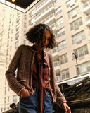 Cartolina Peggy Long Sleeve Top, Espresso-Cartolina