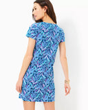 Etta Short Sleeve Dress - Barton Blue Star Gazing-Lilly Pulitzer