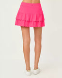 Miesha Scallop Skort UPF 50+, Lipstick Pink-Lilly Pulitzer