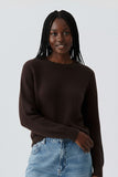 Oui Pullover, Chocolate-oui