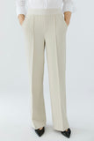 Oui Lacy Band Pant, Off White-oui