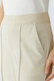 Oui Lacy Band Pant, Off White-oui