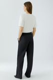 Oui Oui Band Pant, Black-oui