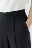 Oui Oui Band Pant, Black-oui