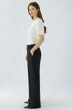 Oui Oui Band Pant, Black-oui