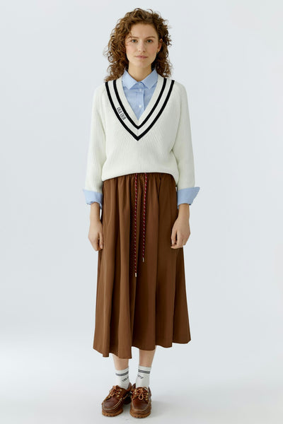 Oui Campus Club Skirt, Fondue Fudge-oui