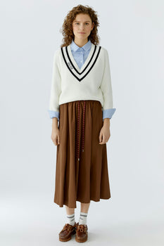 Oui Campus Club Skirt, Fondue Fudge