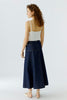 oui A-Line Skirt, Raw Denim-oui