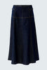 oui A-Line Skirt, Raw Denim-oui
