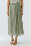 oui Pleated Skirt, Seagrass-oui