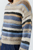 Multi Pullover, Lt Brown Blue