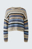 Multi Pullover, Lt Brown Blue