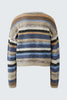 Multi Pullover, Lt Brown Blue