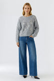 River Stone Sweater, Grey-oui