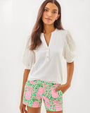 Callahan Knit Short, Fauna Green Party Like A Pineapple-Lilly Pulitzer